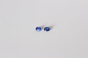 Saphir Paire 2 x 0.25 cts