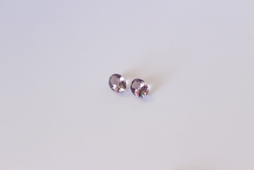 Spinelle Rose lavande 1.12cts ( Paire )