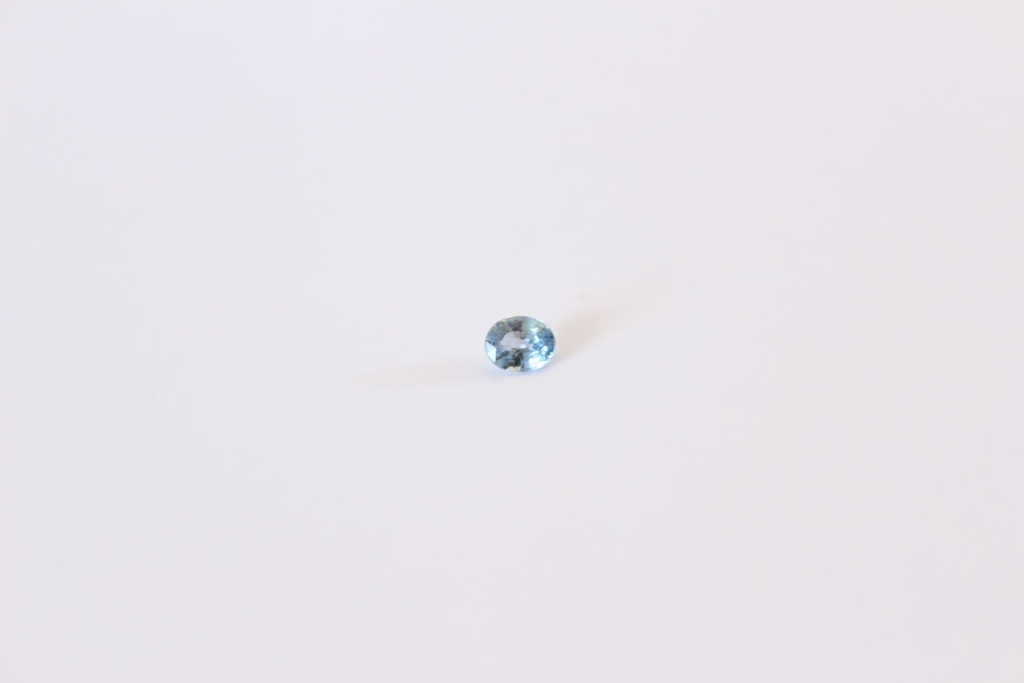 Saphir Bleu gris 0.34cts